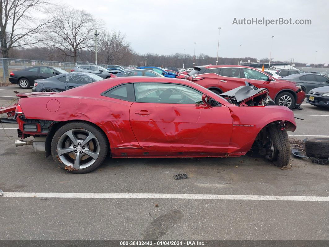 2014 Chevrolet Camaro 1ss Red vin: 2G1FJ1EJ7E9211118