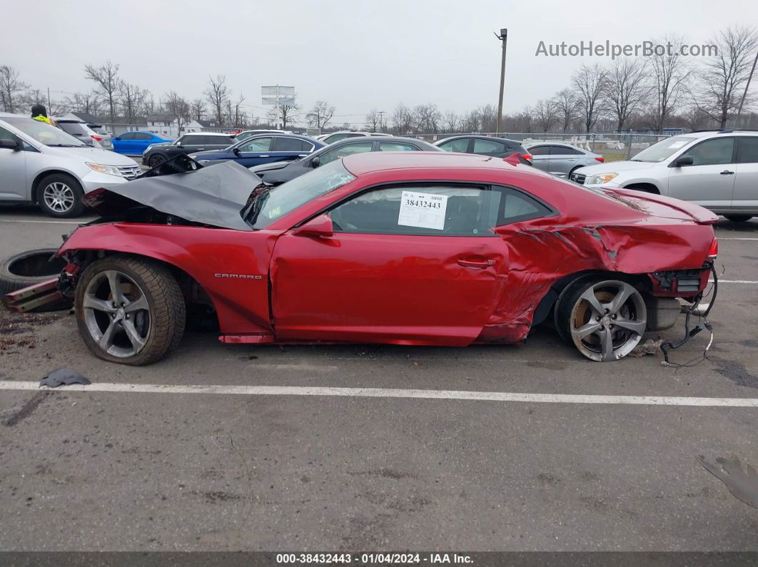 2014 Chevrolet Camaro 1ss Red vin: 2G1FJ1EJ7E9211118