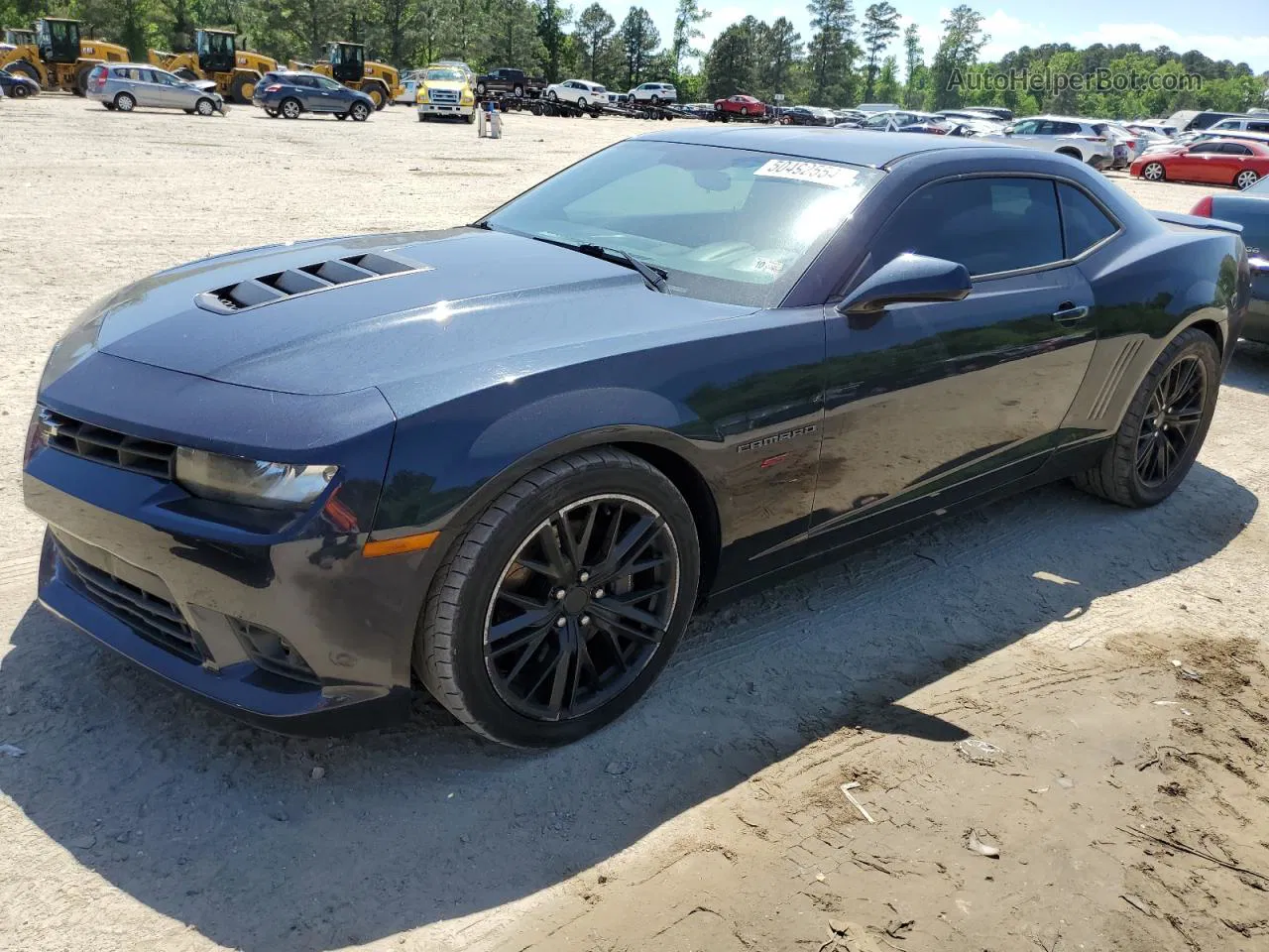 2014 Chevrolet Camaro Ss Charcoal vin: 2G1FJ1EJ8E9194054