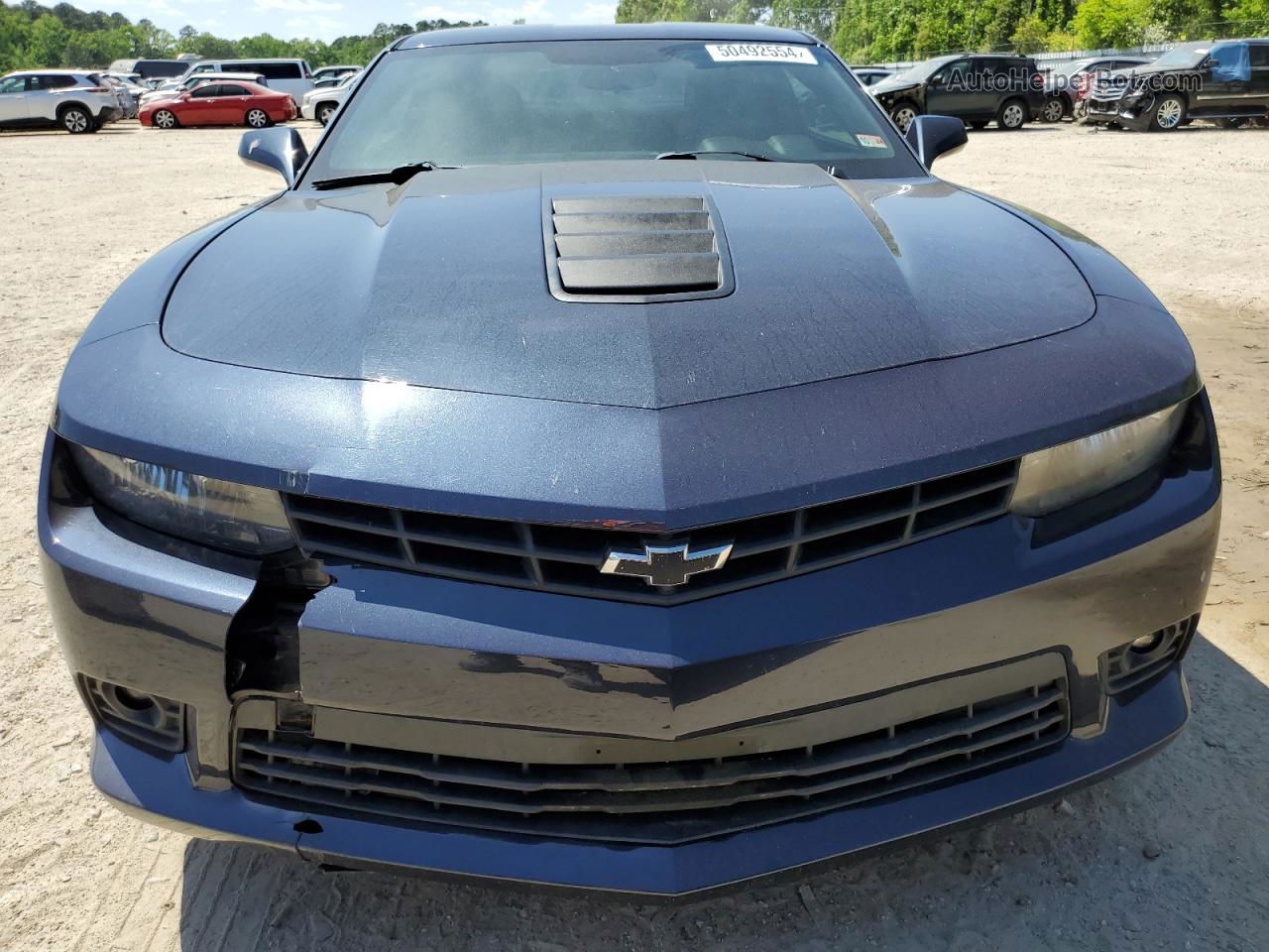 2014 Chevrolet Camaro Ss Charcoal vin: 2G1FJ1EJ8E9194054