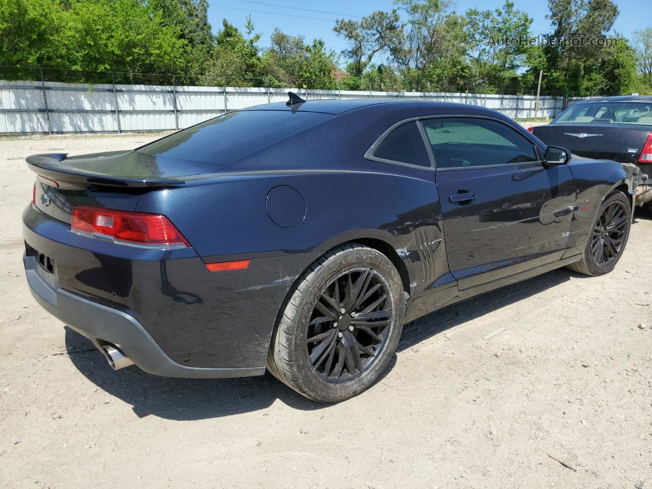 2014 Chevrolet Camaro Ss Charcoal vin: 2G1FJ1EJ8E9194054