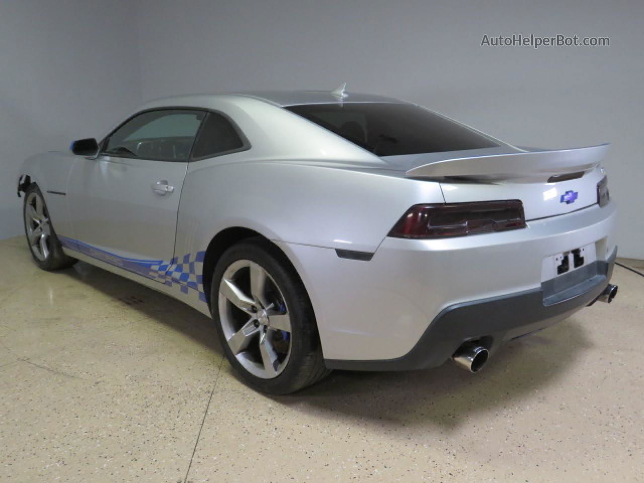 2014 Chevrolet Camaro Ss Silver vin: 2G1FJ1EJXE9300732