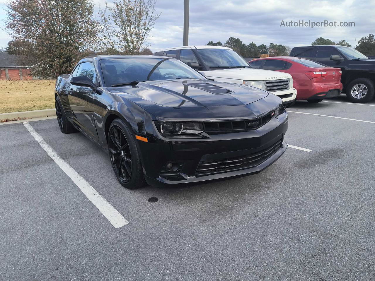 2015 Chevrolet Camaro 2ss Black vin: 2G1FJ1EW6F9178125