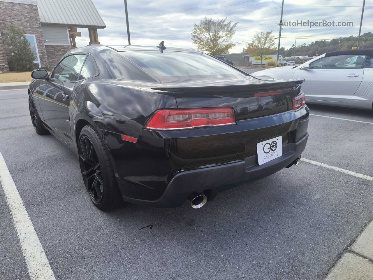 2015 Chevrolet Camaro 2ss Black vin: 2G1FJ1EW6F9178125