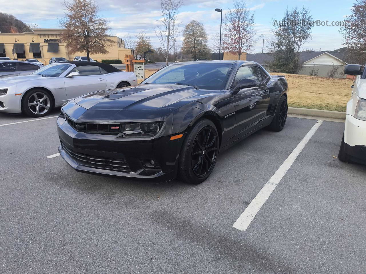 2015 Chevrolet Camaro 2ss Black vin: 2G1FJ1EW6F9178125