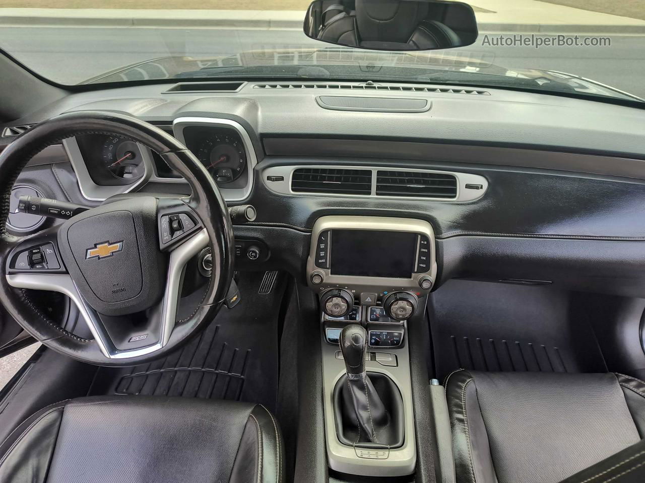 2015 Chevrolet Camaro 2ss Black vin: 2G1FJ1EW6F9178125