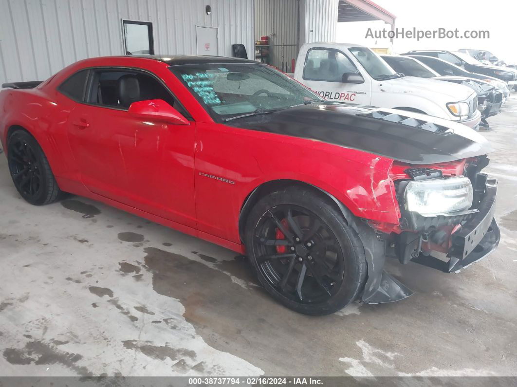 2015 Chevrolet Camaro 2ss Красный vin: 2G1FJ1EW7F9161673