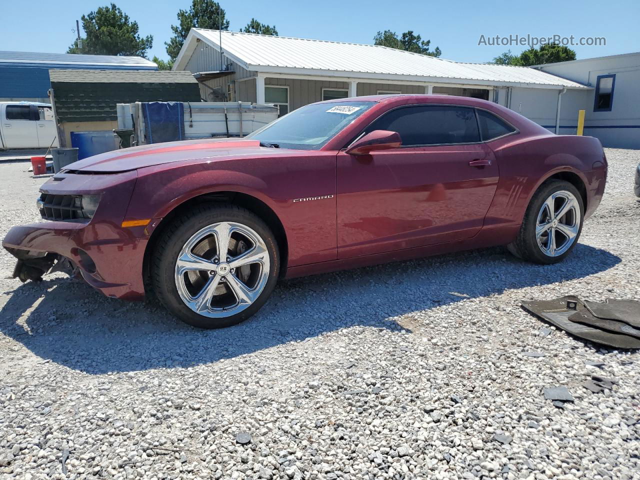 2010 Chevrolet Camaro Ss Red vin: 2G1FK1EJ0A9109618