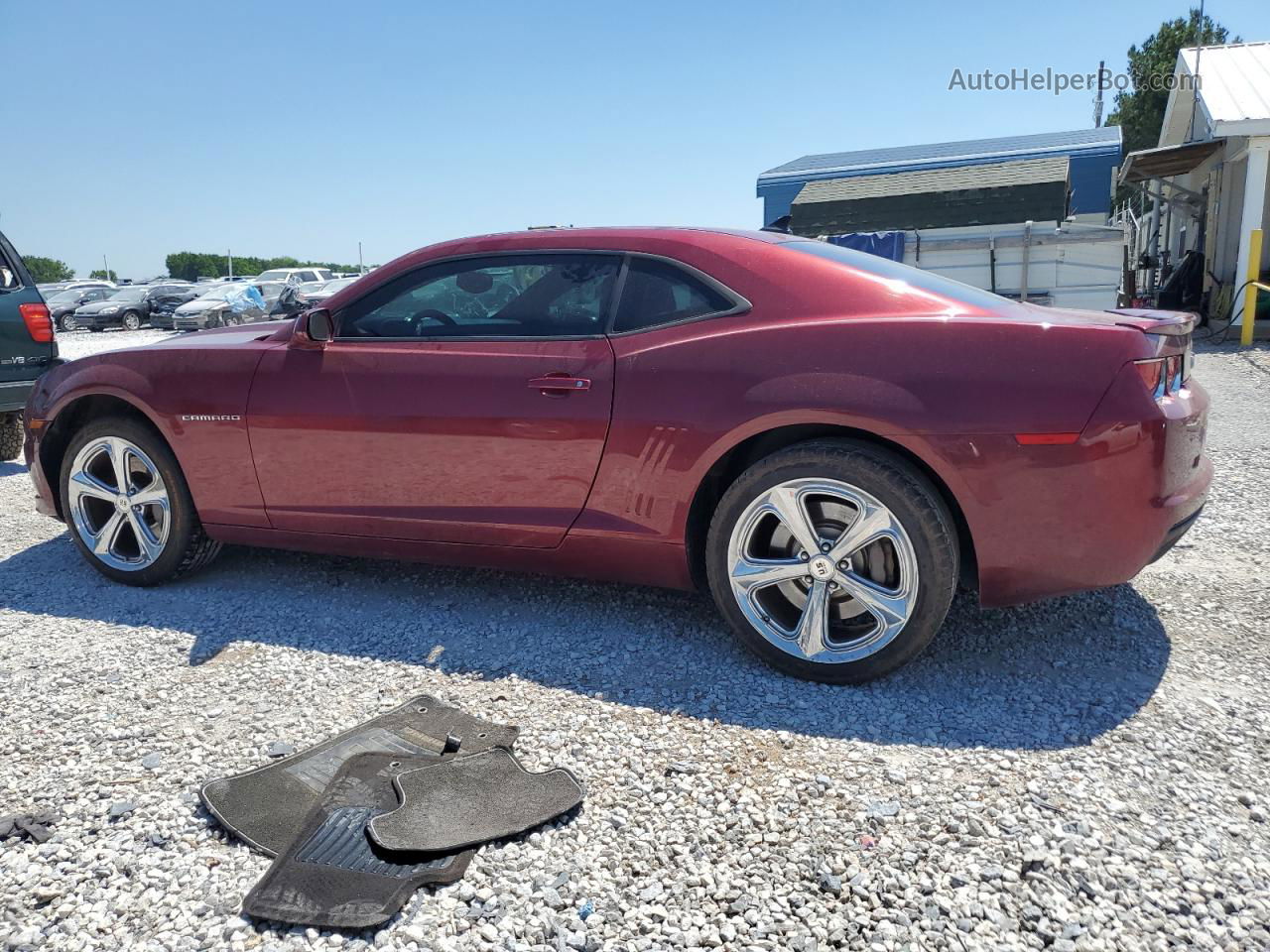 2010 Chevrolet Camaro Ss Red vin: 2G1FK1EJ0A9109618