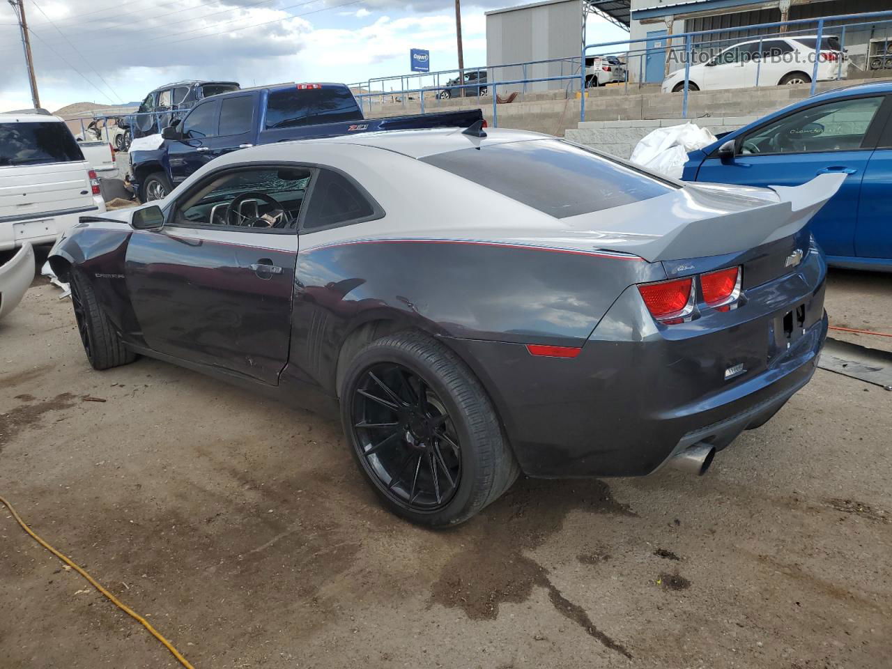 2010 Chevrolet Camaro Ss Gray vin: 2G1FK1EJ0A9112020