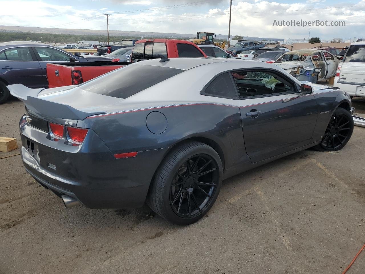 2010 Chevrolet Camaro Ss Gray vin: 2G1FK1EJ0A9112020