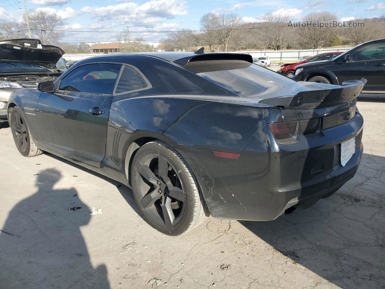 2010 Chevrolet Camaro Ss Black vin: 2G1FK1EJ0A9124281