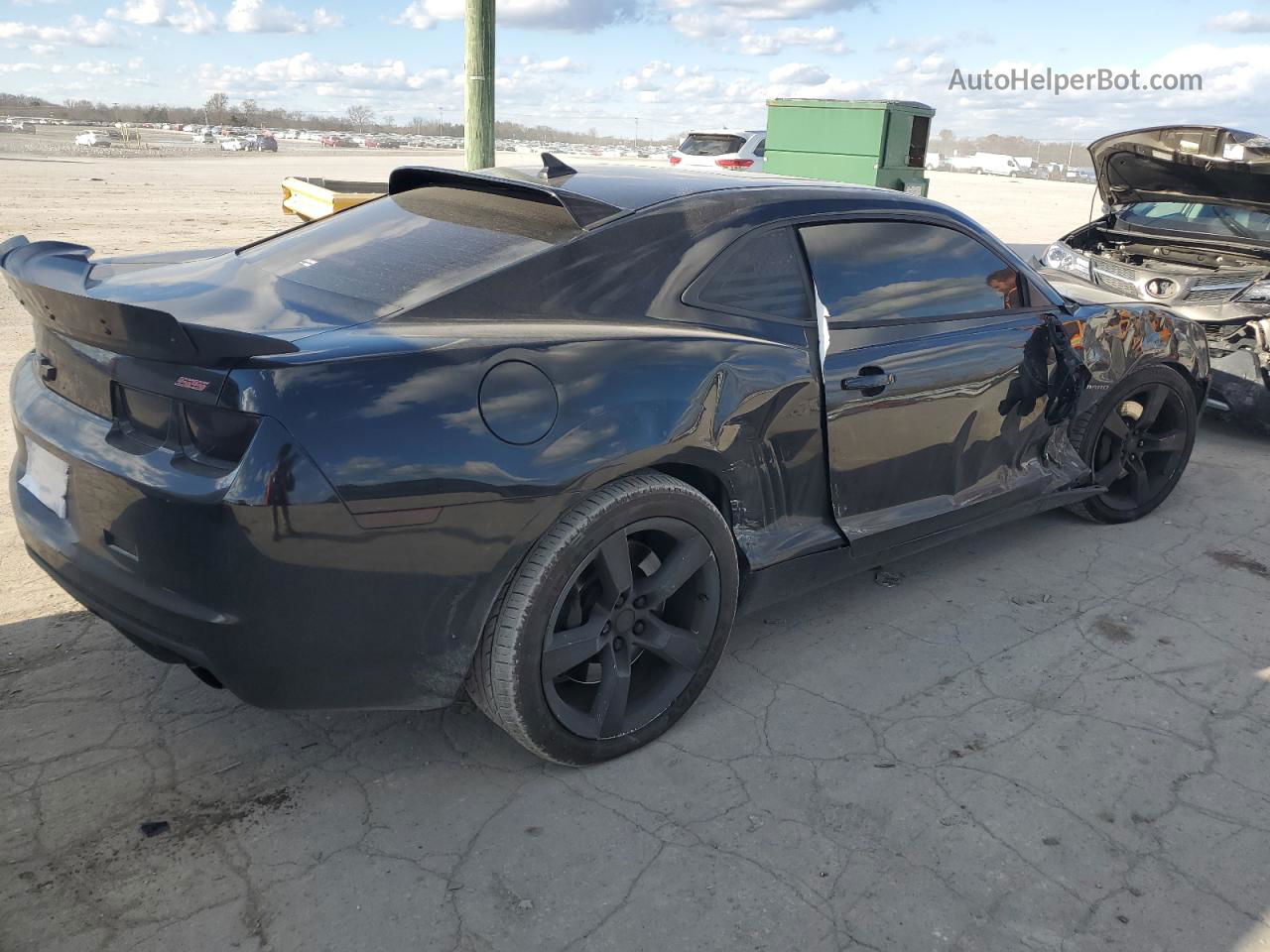 2010 Chevrolet Camaro Ss Black vin: 2G1FK1EJ0A9124281