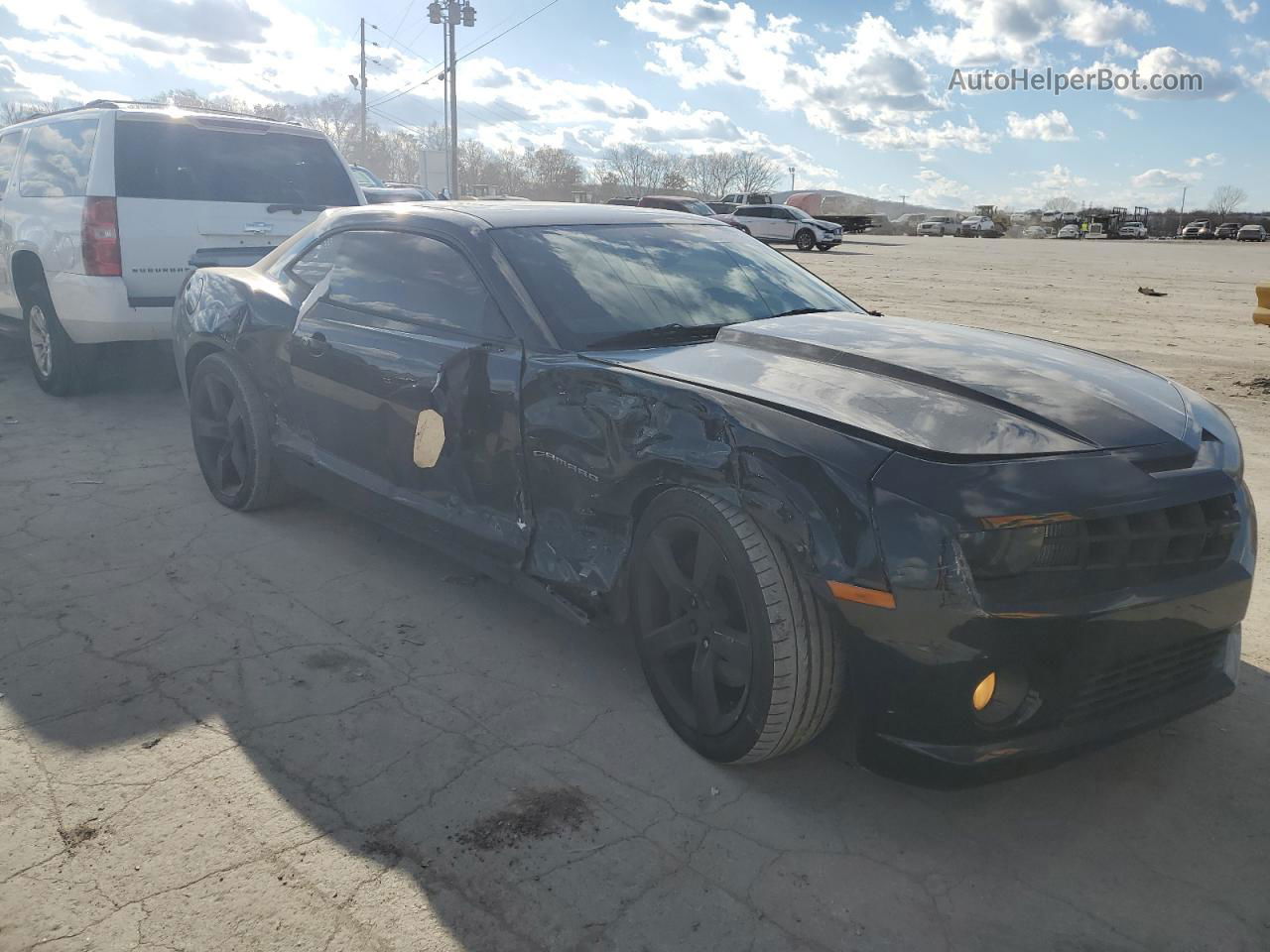 2010 Chevrolet Camaro Ss Black vin: 2G1FK1EJ0A9124281