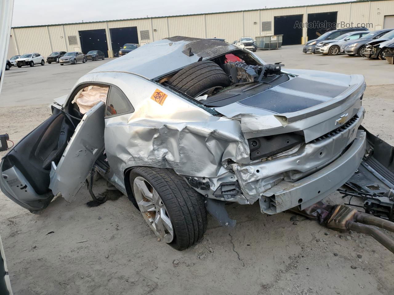 2010 Chevrolet Camaro Ss Silver vin: 2G1FK1EJ0A9146393