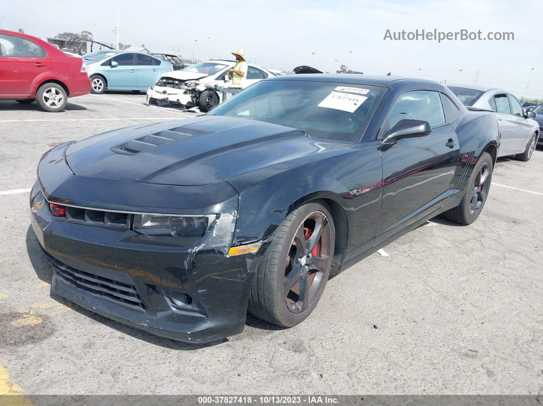 2014 Chevrolet Camaro Ss Black vin: 2G1FK1EJ0E9209210