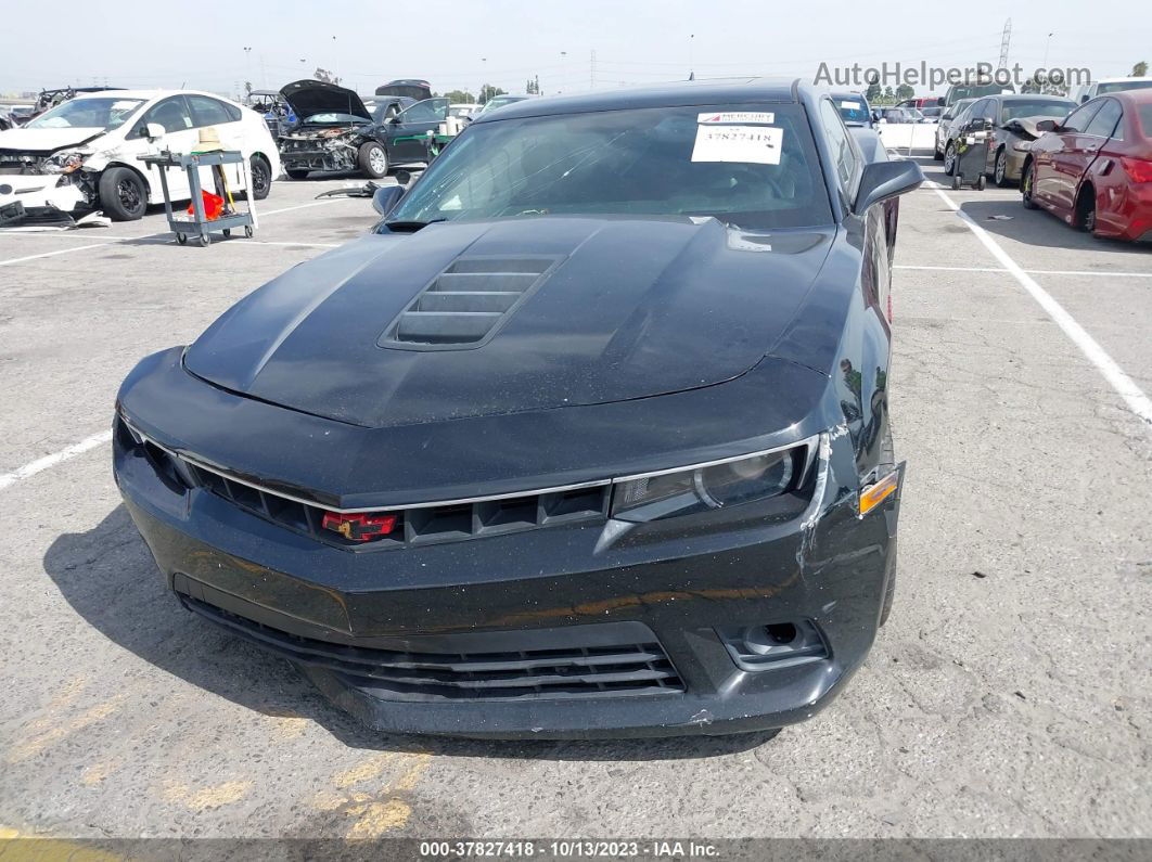 2014 Chevrolet Camaro Ss Black vin: 2G1FK1EJ0E9209210