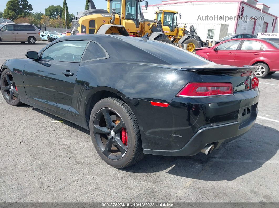 2014 Chevrolet Camaro Ss Black vin: 2G1FK1EJ0E9209210