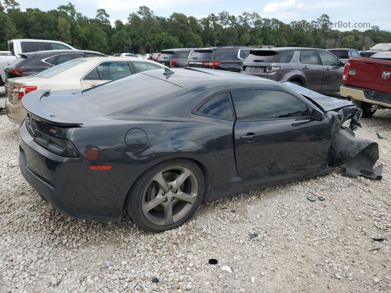 2014 Chevrolet Camaro 2ss Gray vin: 2G1FK1EJ0E9216089