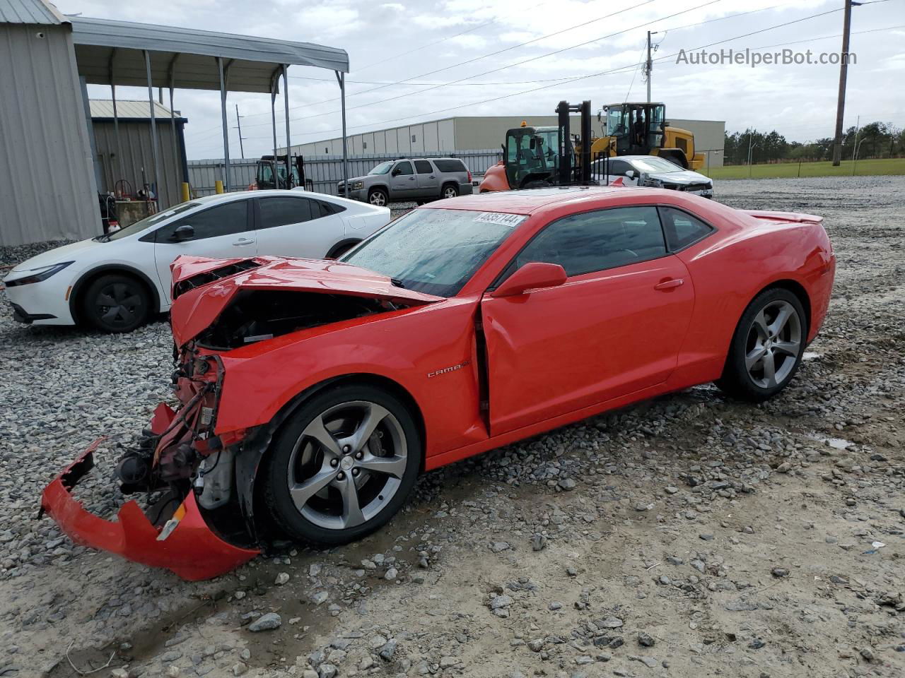 2014 Chevrolet Camaro 2ss Red vin: 2G1FK1EJ0E9276566