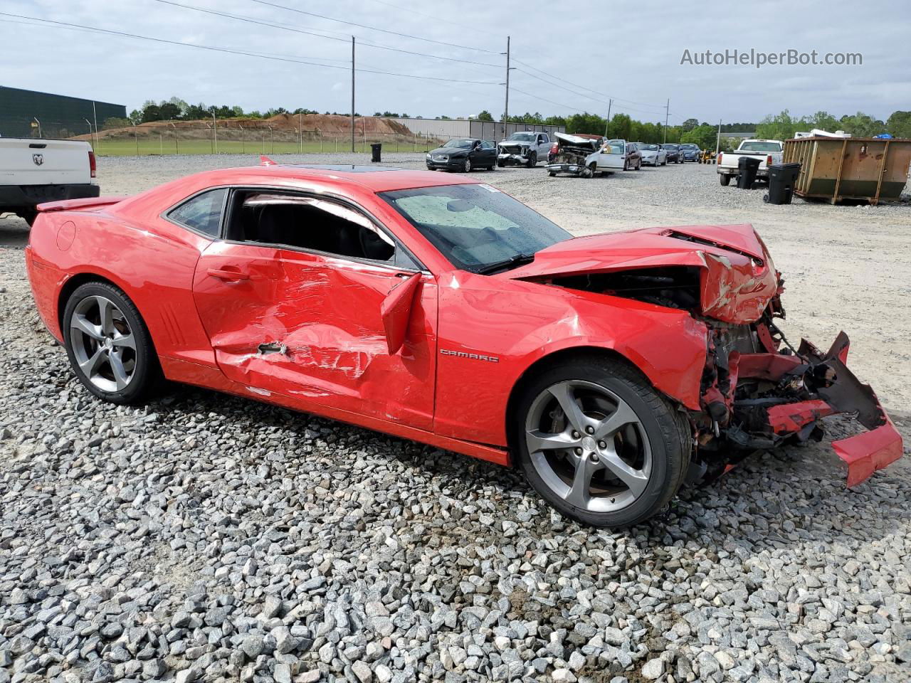 2014 Chevrolet Camaro 2ss Red vin: 2G1FK1EJ0E9276566