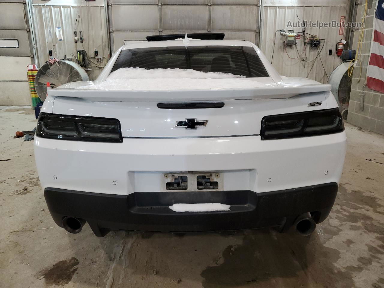 2014 Chevrolet Camaro 2ss Белый vin: 2G1FK1EJ0E9292492