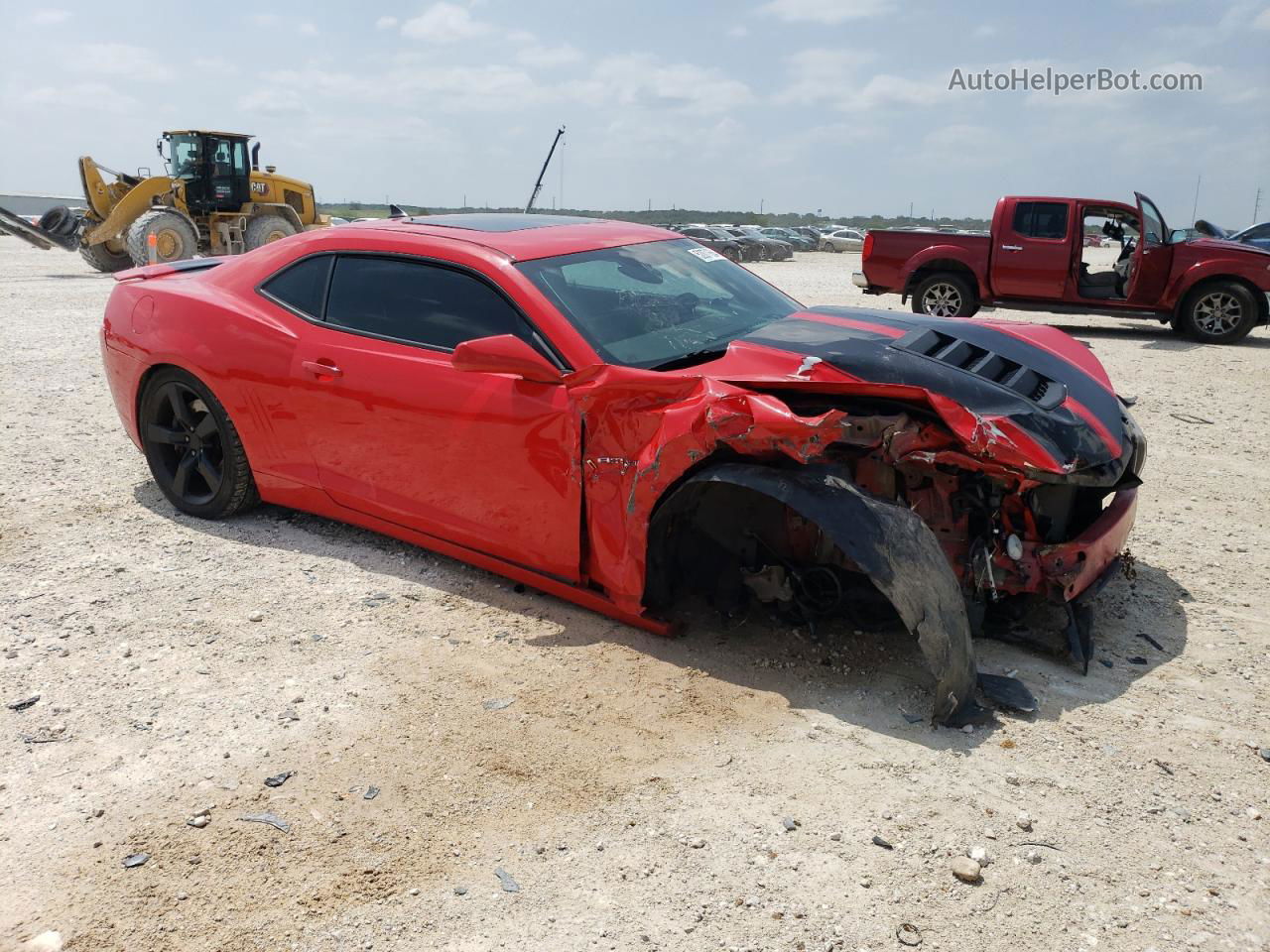 2015 Chevrolet Camaro 2ss Red vin: 2G1FK1EJ0F9280747