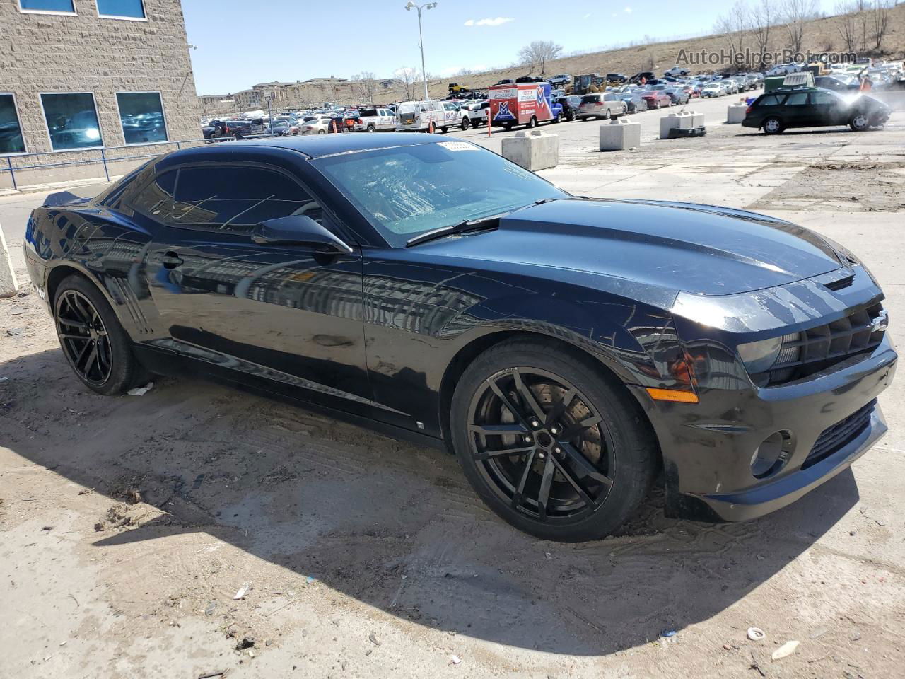 2010 Chevrolet Camaro Ss Black vin: 2G1FK1EJ1A9144829