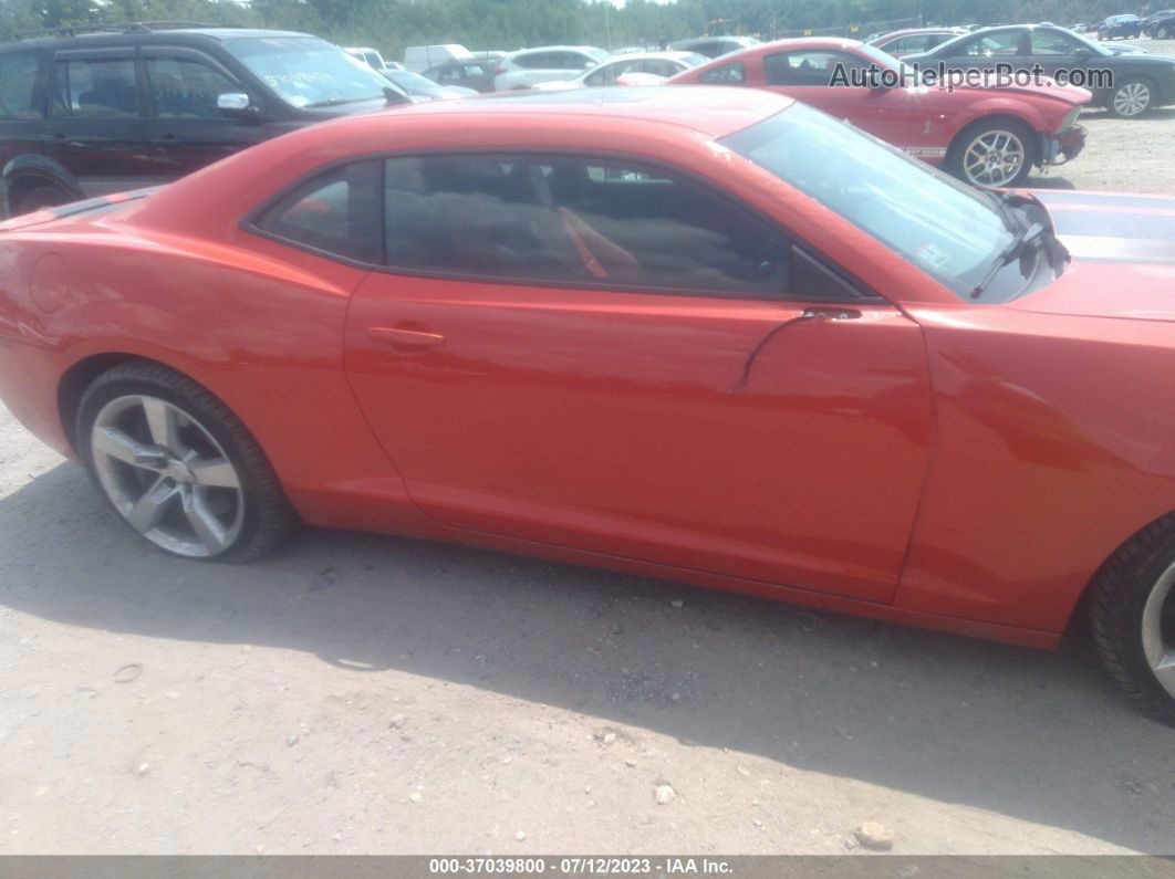 2010 Chevrolet Camaro 2ss Orange vin: 2G1FK1EJ1A9155328