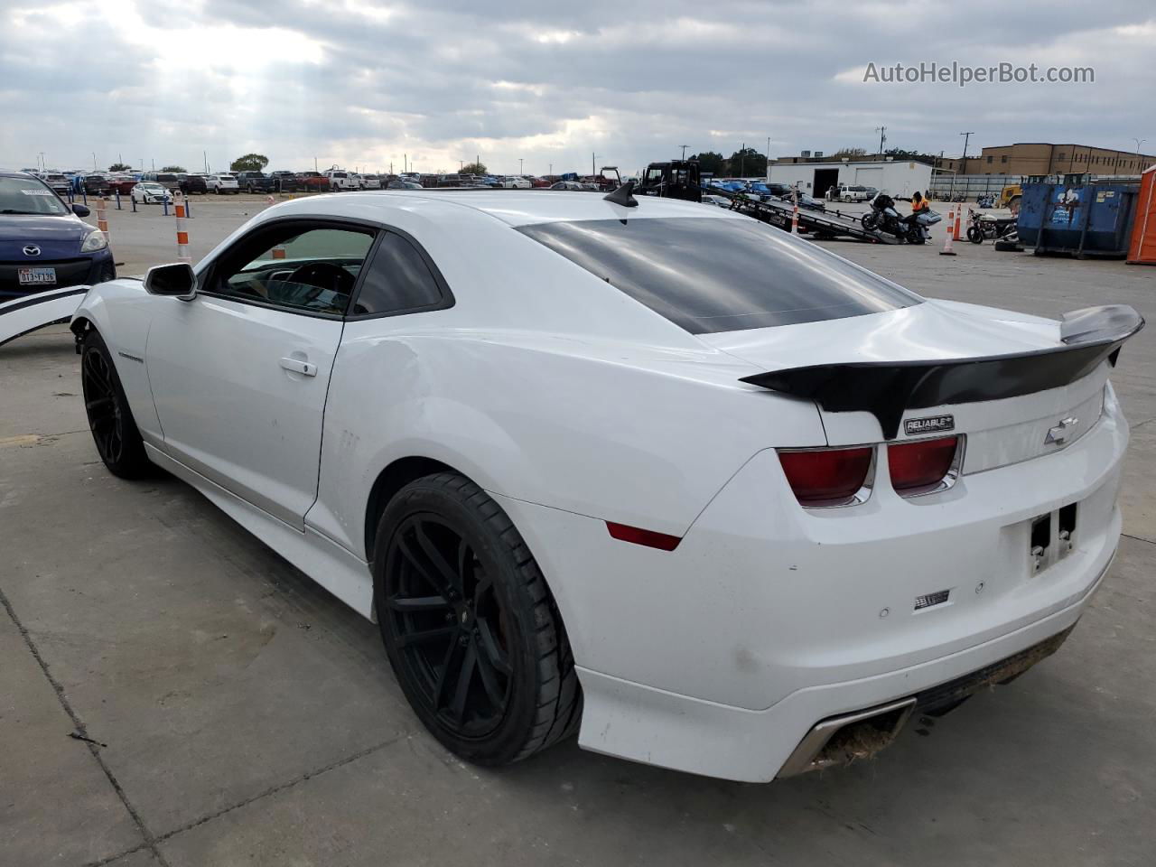 2010 Chevrolet Camaro Ss White vin: 2G1FK1EJ1A9166281