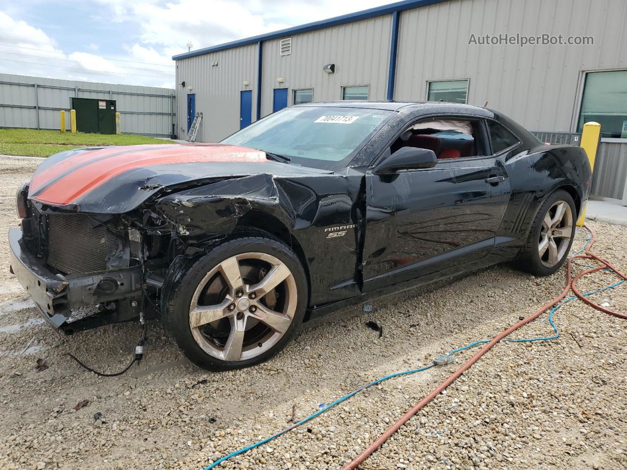 2010 Chevrolet Camaro Ss Black vin: 2G1FK1EJ1A9188703