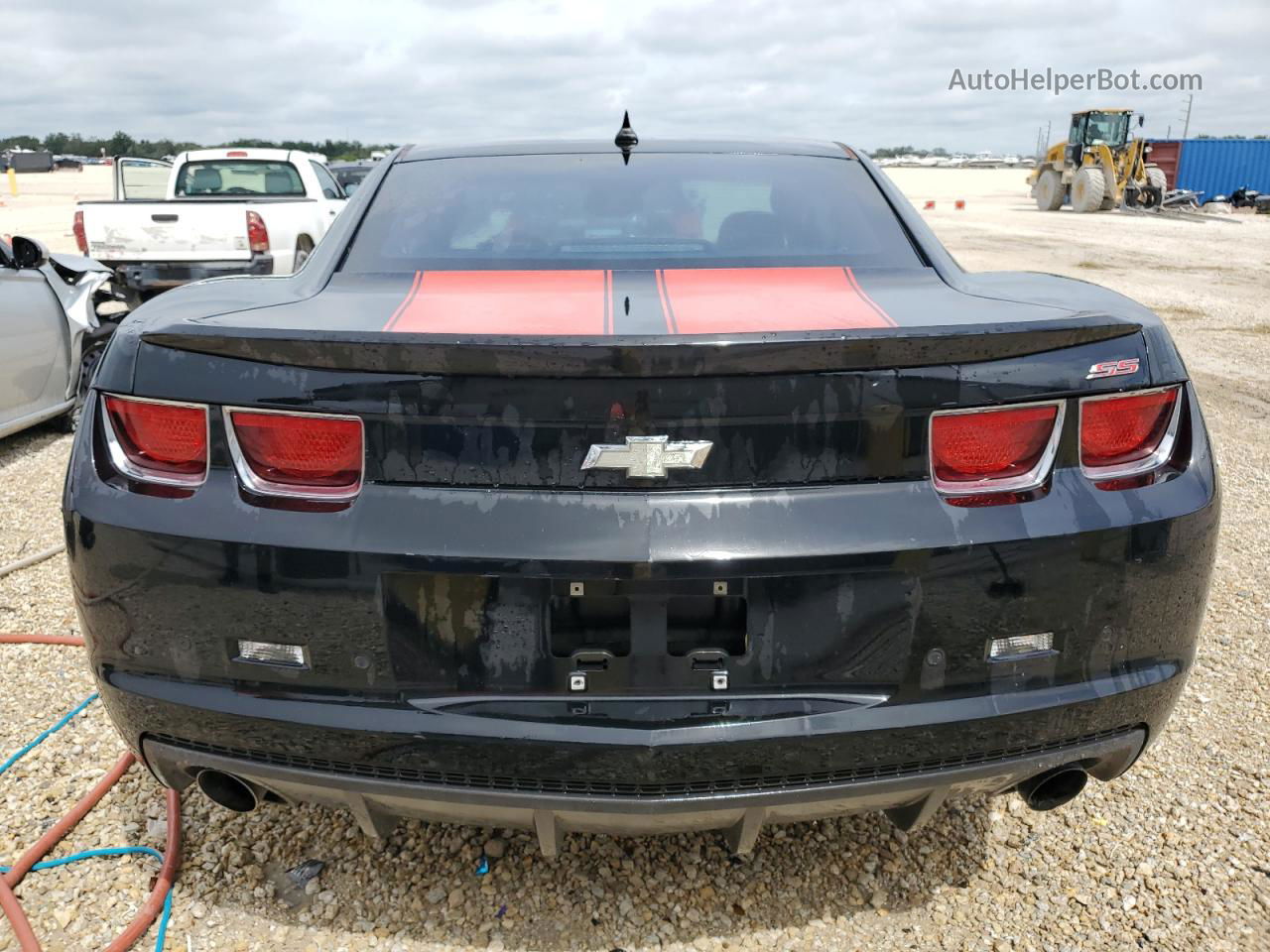 2010 Chevrolet Camaro Ss Black vin: 2G1FK1EJ1A9188703