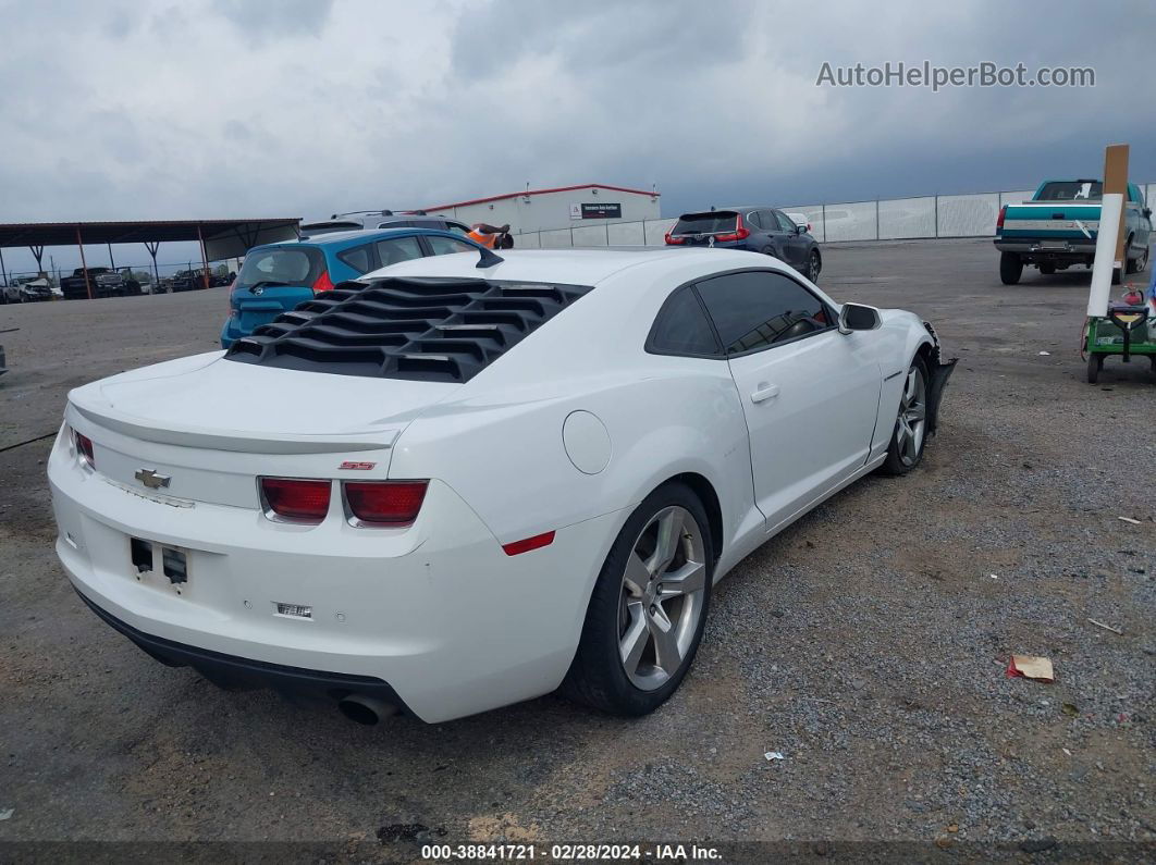 2010 Chevrolet Camaro 2ss White vin: 2G1FK1EJ1A9215687