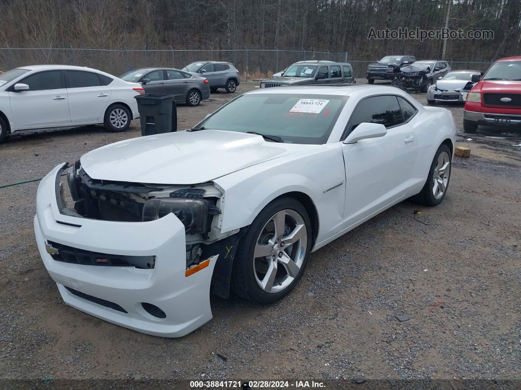 2010 Chevrolet Camaro 2ss White vin: 2G1FK1EJ1A9215687