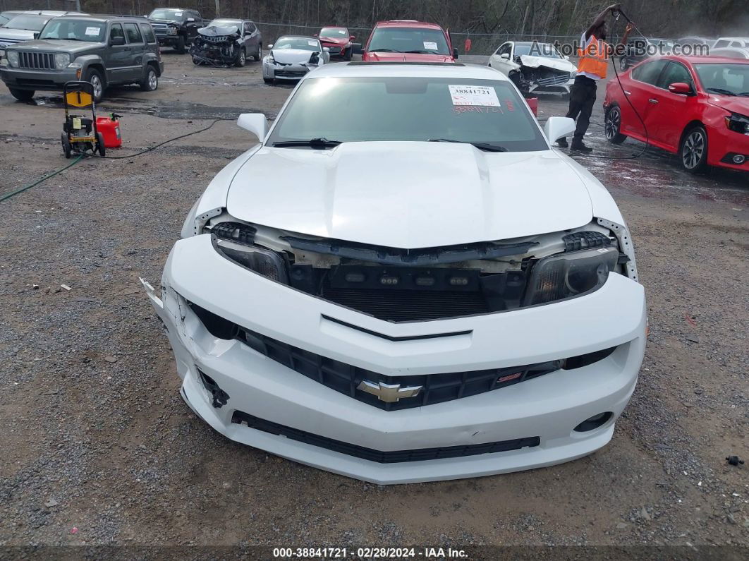 2010 Chevrolet Camaro 2ss White vin: 2G1FK1EJ1A9215687