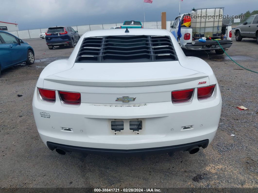 2010 Chevrolet Camaro 2ss White vin: 2G1FK1EJ1A9215687