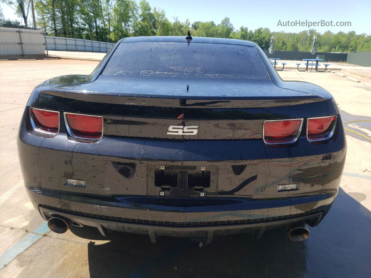 2010 Chevrolet Camaro Ss Black vin: 2G1FK1EJ1A9218606