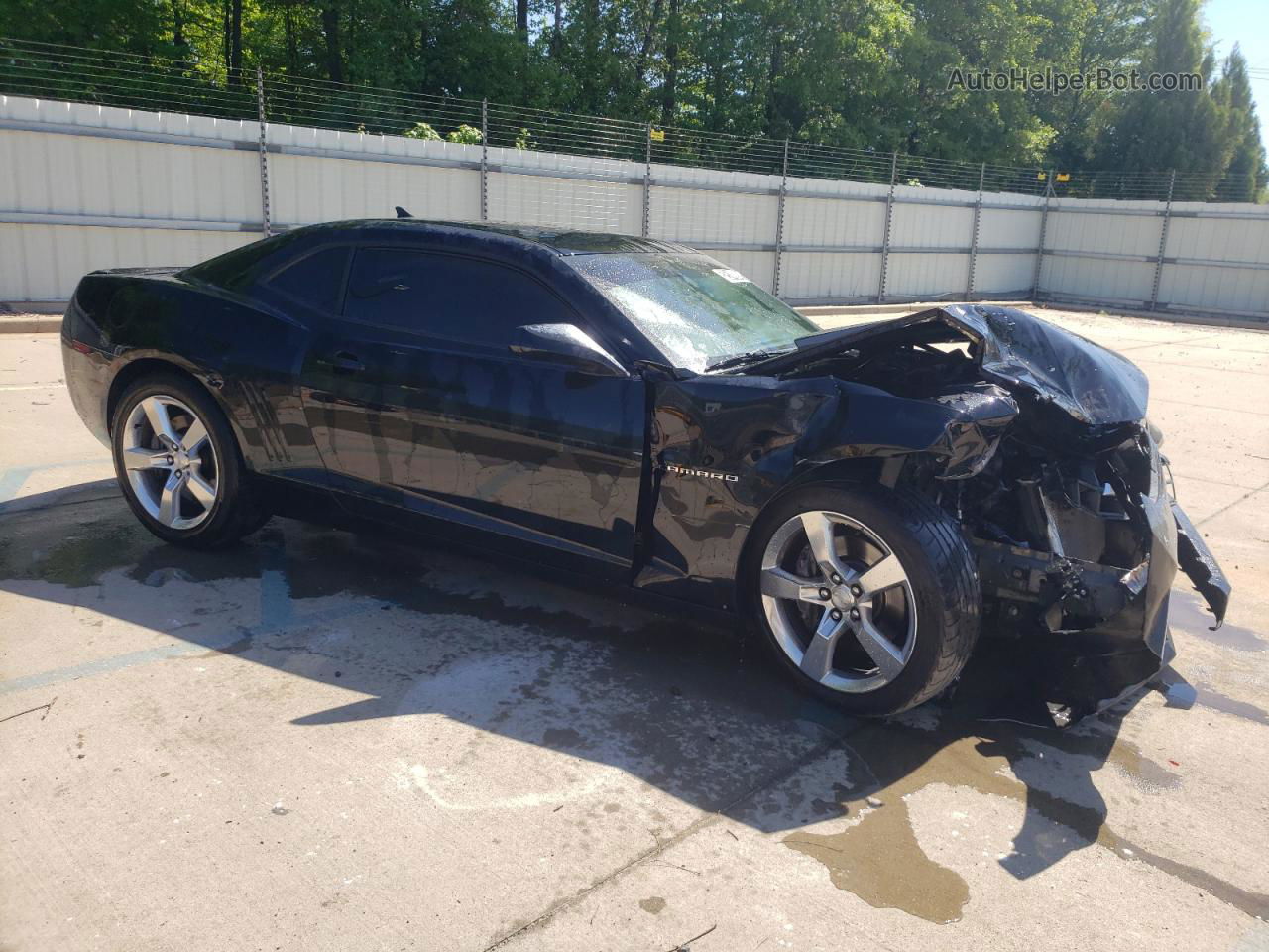 2010 Chevrolet Camaro Ss Black vin: 2G1FK1EJ1A9218606