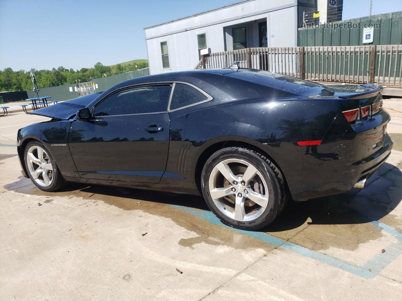 2010 Chevrolet Camaro Ss Black vin: 2G1FK1EJ1A9218606