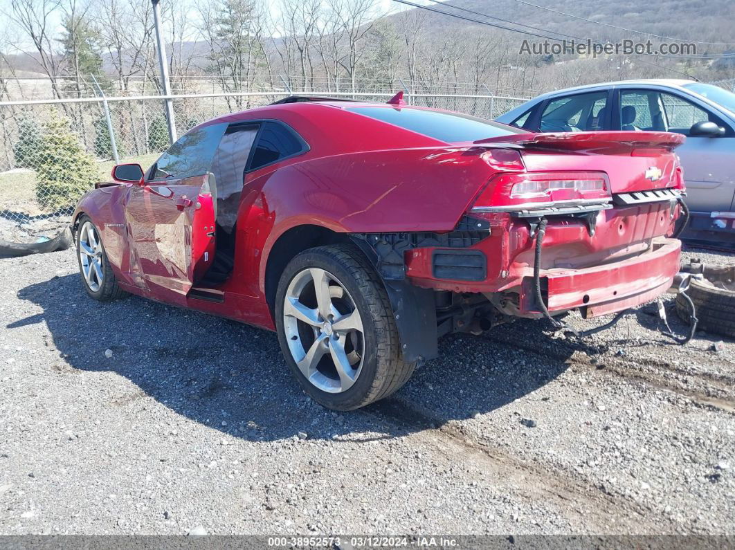 2014 Chevrolet Camaro 2ss Red vin: 2G1FK1EJ1E9141287