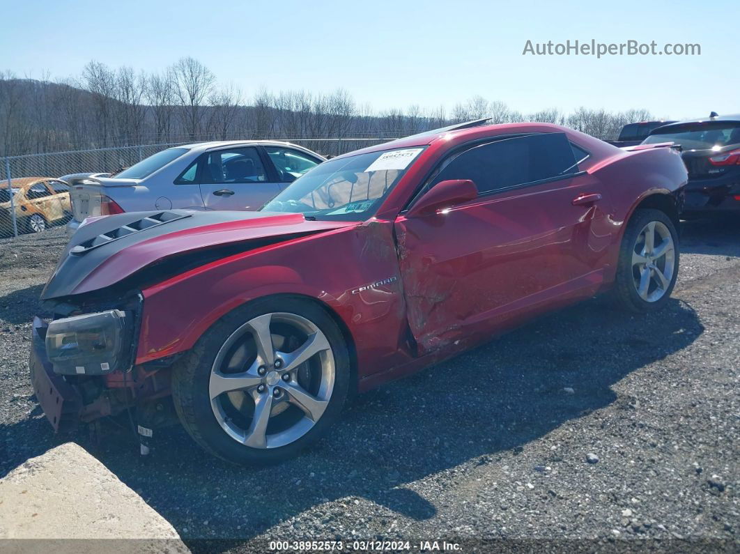 2014 Chevrolet Camaro 2ss Red vin: 2G1FK1EJ1E9141287