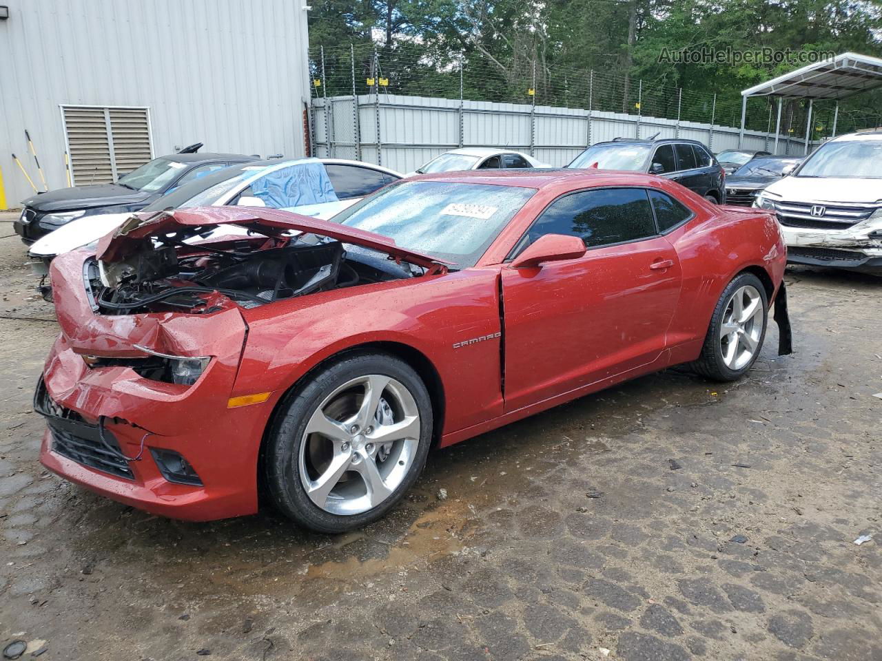 2014 Chevrolet Camaro 2ss Red vin: 2G1FK1EJ1E9163225