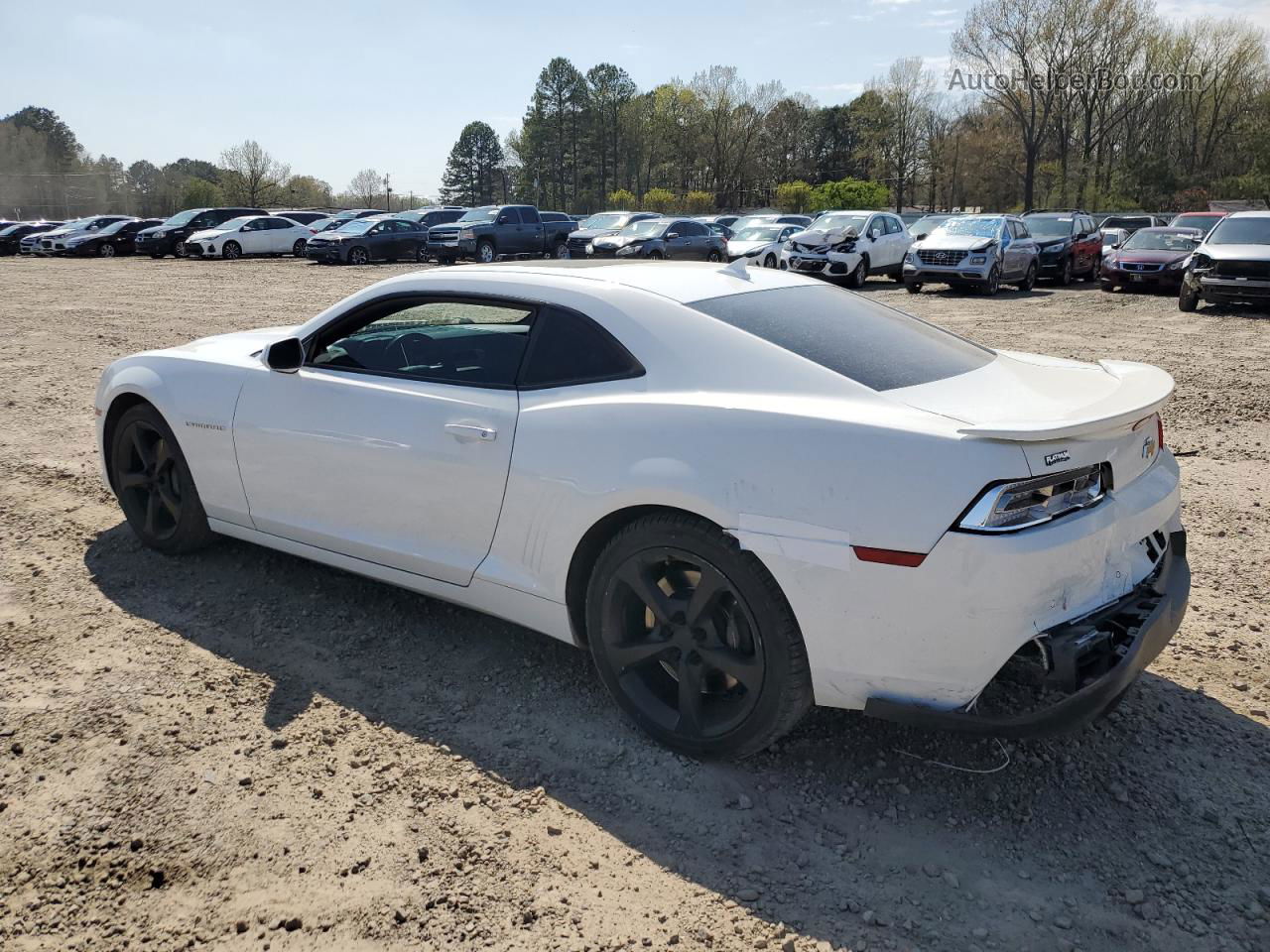 2014 Chevrolet Camaro 2ss White vin: 2G1FK1EJ1E9218482