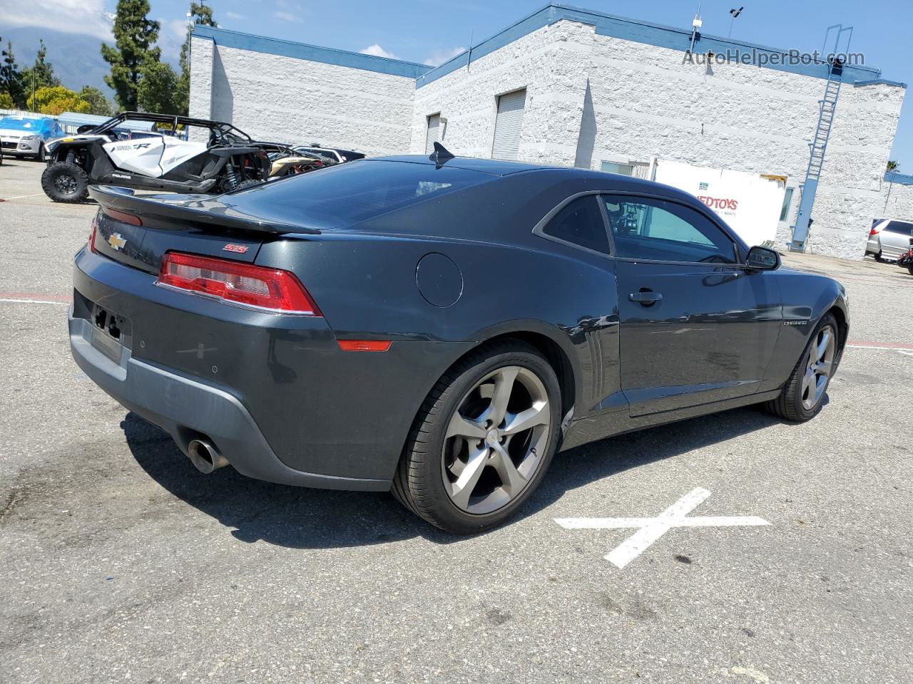 2014 Chevrolet Camaro 2ss Серый vin: 2G1FK1EJ1E9235749