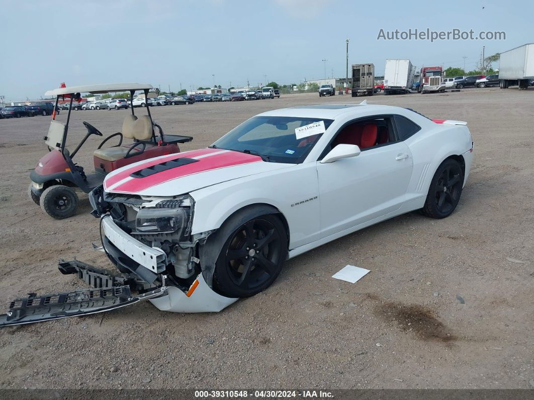 2015 Chevrolet Camaro 2ss White vin: 2G1FK1EJ1F9149097