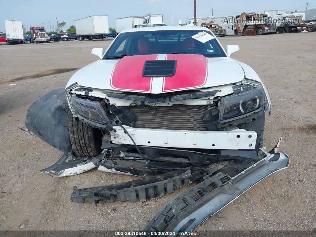 2015 Chevrolet Camaro 2ss White vin: 2G1FK1EJ1F9149097