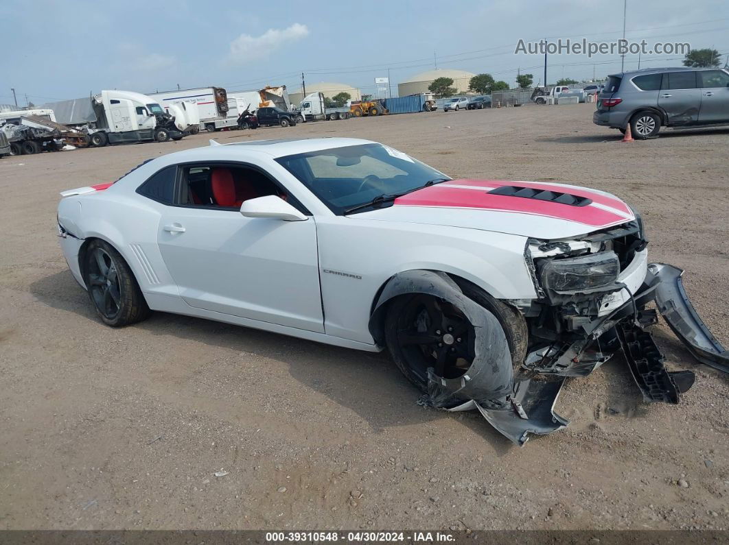 2015 Chevrolet Camaro 2ss White vin: 2G1FK1EJ1F9149097