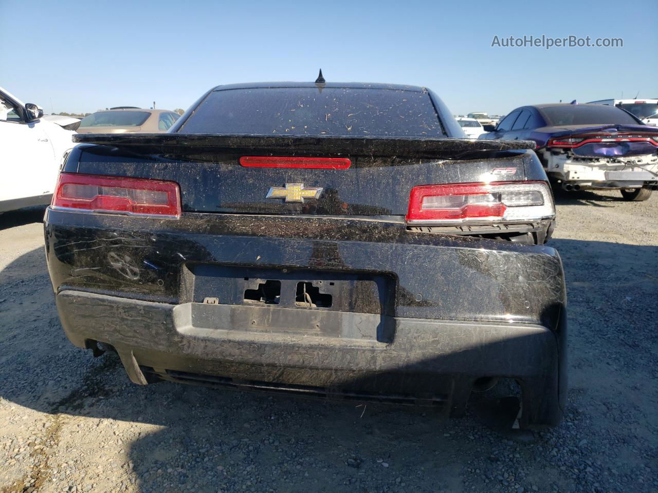 2015 Chevrolet Camaro 2ss Black vin: 2G1FK1EJ1F9268624