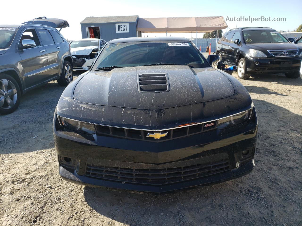 2015 Chevrolet Camaro 2ss Black vin: 2G1FK1EJ1F9268624