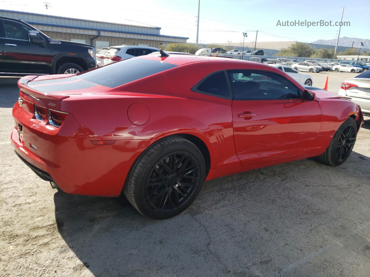 2010 Chevrolet Camaro Ss Red vin: 2G1FK1EJ2A9132334